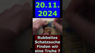 Schatzsuche an Tag 356 mit dem Rubbellos Schatzsuche [upl. by Kariv663]