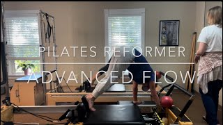 45Minute Advanced Reformer Pilates Flow  Small Ball amp Pilates Box [upl. by Lacagnia175]