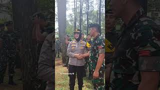 Bu Kapolres juga Anak tentara yang berpangkat Tantama army tniad tni polri polwan shorts fyp [upl. by Link]