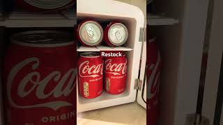 Restock mini coke fridge coca cola [upl. by Aelat923]