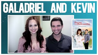 Galadriel Stineman and Kevin Joy Couple Interview PLUS ONE AT AN AMISH WEDDING uptv [upl. by Rockey]