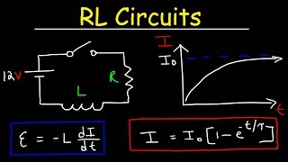 RL Circuits  Inductors amp Resistors [upl. by Cusack]