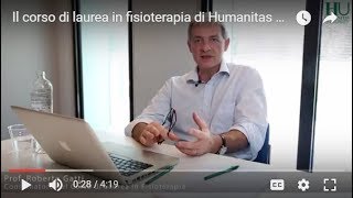 Il corso di laurea in fisioterapia di Humanitas University [upl. by Hilary18]