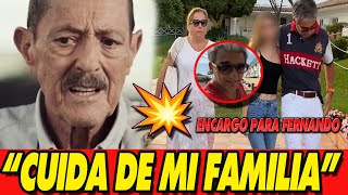 LA PROMESA de FERNANDO MARCOS a JULIÁN MUÑOZ sobre MAYTE ZALDÍVAR Y SU FAMILIA ANTES DE MORIR [upl. by Deeann697]