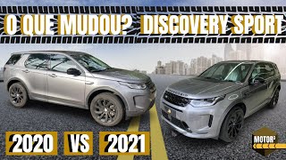 Diferenças entre a Discovery Sport 2020 x 2021 [upl. by Lodovico984]