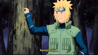 Hatake Kakashi vs Namikaze Minato  dimanuzumakiblogspotcom subtitle bahasa indonesia [upl. by Bran]