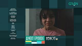 Idiot  Episode 25  Teaser  Ahmed Ali Akber  Mansha Pasha  Green TV Entertainment [upl. by Bausch542]