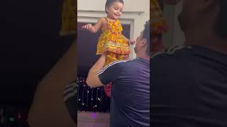 Sabse pyara Kaun hai papa bollywood song music hindisong cute baby girl dori 😍😍short video [upl. by Caresa]