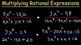 Multiplying Rational Expressions [upl. by Urd]