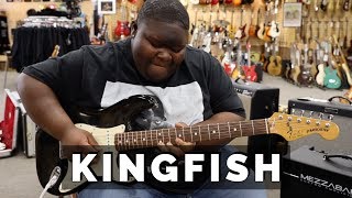 Christone quotKINGFISHquot Ingram playing a 1989 Fender Stratocaster  Normans Rare Guitars [upl. by Aicyle]