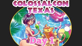 colossalcon texas day 1 [upl. by Pruter952]