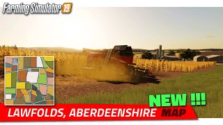 FS19  NEW MAP quotLawfolds Aberdeenshirequot  review [upl. by Gilcrest]