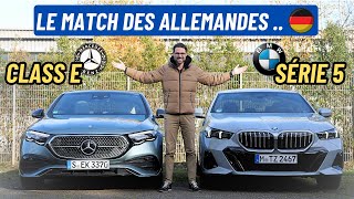 Comparaison Mercedes Class E vs BMW Séries 5  Toujours leader de leurs ségment [upl. by Louie]