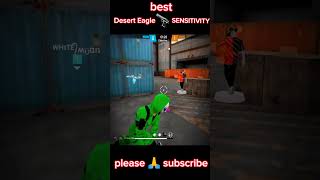 DESERTEAGLESENSITIVITY ⚙️ auto headshot trick ampsettingsCAPCAT EDIT [upl. by Ecnedac631]