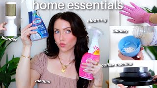 my home essentials ✨ favorites I use every single day cleaning laundry appliances [upl. by Niwroc246]