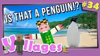 Minecraft Villages  34  Is That A Penguin Modded Minecraft [upl. by Crudden855]