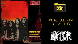 Kreator  Extreme Aggression Remastered 4K  1989  Full Album amp Lyrics [upl. by Sagerman677]