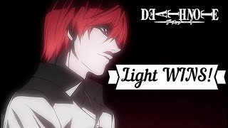 Death Note Ending but Light WINS [upl. by Yevad]