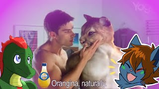 Reaction  Orangina Commercials Ft Volkinaxe [upl. by Myrtice]