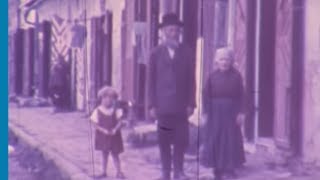 Rare Color Footage Depicting Jewish Life in the Shtetl Before the Holocaust [upl. by Eisned]