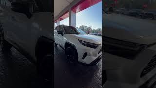 2024 Toyota RAV4 XSE Hybrid – Wind Chill Pearl w Black Metallic Roof ToyotaRAV4 XSEHybrid Toyota [upl. by Viddah650]