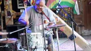 ActorJoeFarley  Poogie Bell Band  FarmJammaLamma July 6 2013  Drum solo clip [upl. by Silloh]