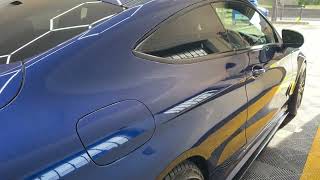 MercedesBenz C300d C63 Conversion body kit walk around Video [upl. by Joel130]