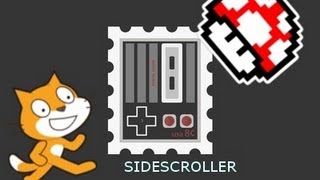 How To Make A Basic SideScroller In Scratch Tutorial [upl. by Anividul]