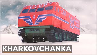 Kharkovchanka  The Soviet Antarctic Snow Cruiser [upl. by Gnouv]