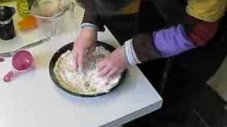 Easy pastry recipe pat in the pan pie crust [upl. by Yroger]