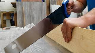 How to Cut and Fit Wooden Skirting Boards Using Hand Tools  StepbyStep DIY Tutorial [upl. by Htebyram]