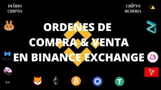 Ordenes Binance  El mejor tutorial 2020 y bien explicado  Market Limit Stop Limit OCO [upl. by Hanway]