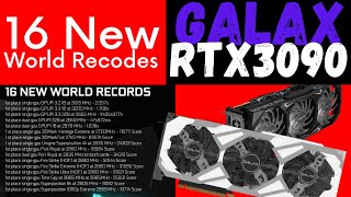 The GALAX GeForce RTX 3090 HOF hits 3 GHz and breaks no less than 16 world records [upl. by Sugihara]