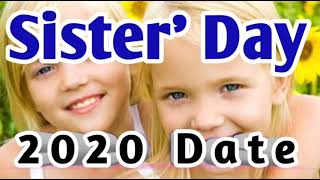 Sisters Day Date 2020  Shankar Astrology [upl. by Zaneta559]