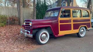 1951 Willys Wagon For Sale [upl. by Nickerson959]