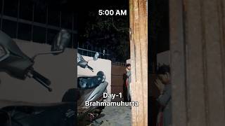 Day 19 waking up 5AM Brahma Muhurta 40 minivlog ytshorts shortsvideo hindu morning subscribe [upl. by Yerok583]