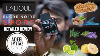 Lalique Encre Noire Sport Perfume Review [upl. by Gayleen]