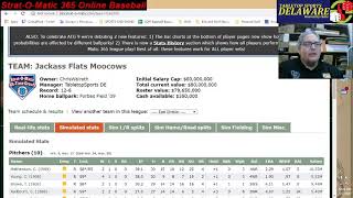 StratOMatic 365 Online Baseball [upl. by Eyeleen]