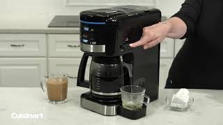 Cuisinart®  Coffee Plus 12 Cup Coffeemaker  Hot Water System [upl. by Yhtamit568]