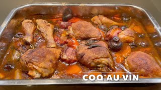 Coq au Vin mit Beilagen in 15 min Arbeitszeit  Coq au vin in 15 minutes working time [upl. by Mazonson]