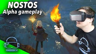 FINALLY THE PERFECT VR MMORPG Lets try NOSTOS in the alpha version Virtual Reality [upl. by Anwad]