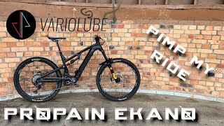 Propain Ekano AL  Bikesharing is Chaincaring powered by Variolube [upl. by Yehs]