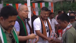 Saleng Sangma campaign in Gambegre [upl. by Elyac629]