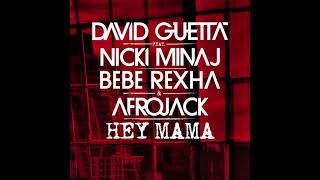 Hey Mama feat Nicki Minaj Bebe Rexha amp Afrojack GLOWINTHEDARK Remix instrumental [upl. by Ainahpets]