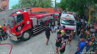 2nd Alarm Fire response to Block 37 Brgy Addition Hills Mandaluyong City  April 29 2024 [upl. by Barnaby371]