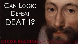 JOHN DONNE Death Be Not Proud poem  Holy Sonnet 10  Metaphysical Poetry  LITERATURE ANALYSIS [upl. by Toddie471]