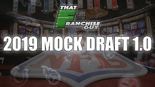 2019 NFL Mock Draft 10  ALL 32 PICKS WITH TRADES [upl. by Acirema]