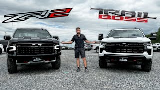 Should you buy a Silverado ZR2 or a Trail Boss [upl. by Yevre962]