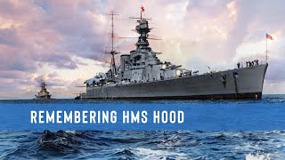 Trumpeter 1200 HMS Hood In Box Review [upl. by Nnylireg]