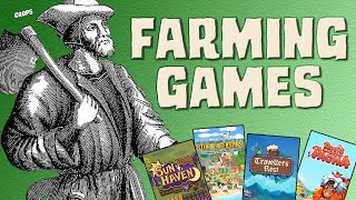 I played these Cozy Farming Games in my Quest for the ULTIMATE Farming Sim [upl. by Moffat]